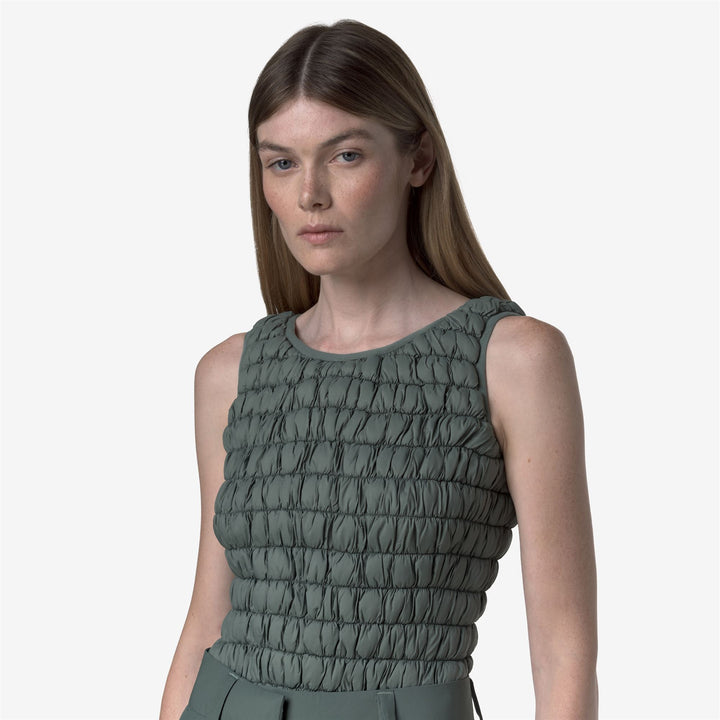 LEXI TECH WARM - Sport Suits - Short - WOMAN - Green Greysh