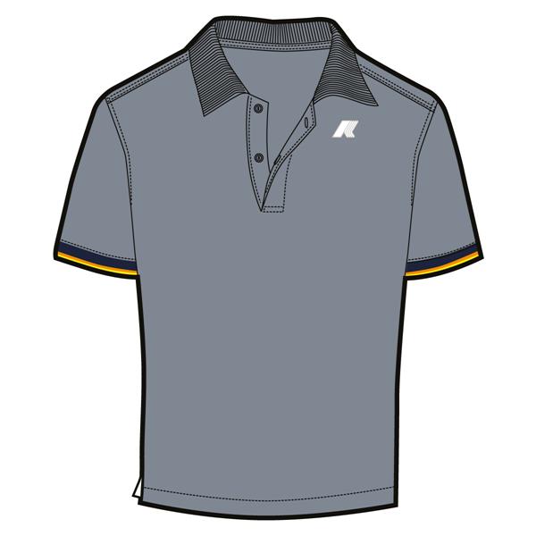 VINCENT PIQUE - Polo Shirts - Polo - MAN - GREY MD