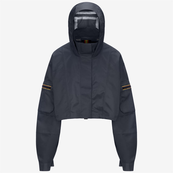 JAXIE TECH SHINY TWILL - Jackets - Short - WOMAN - Blue Night