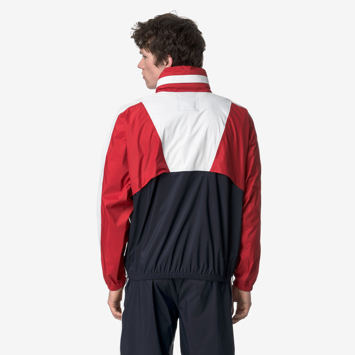 7002 HALF ZIP - Jackets - Short - UNISEX - BLUE RED WHITE