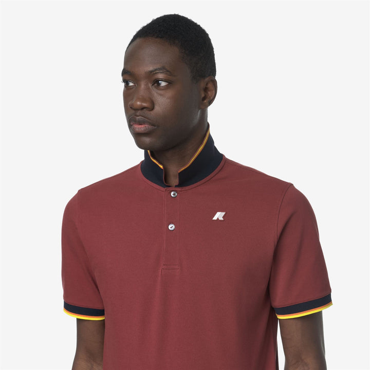 VINCENT PIQUE - Polo Shirts - Polo - MAN - RED JASPER