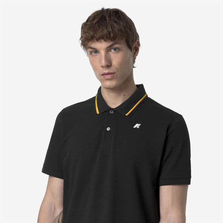 JUD PIQUE - Polo Shirts - Polo - MAN - BLACK PURE