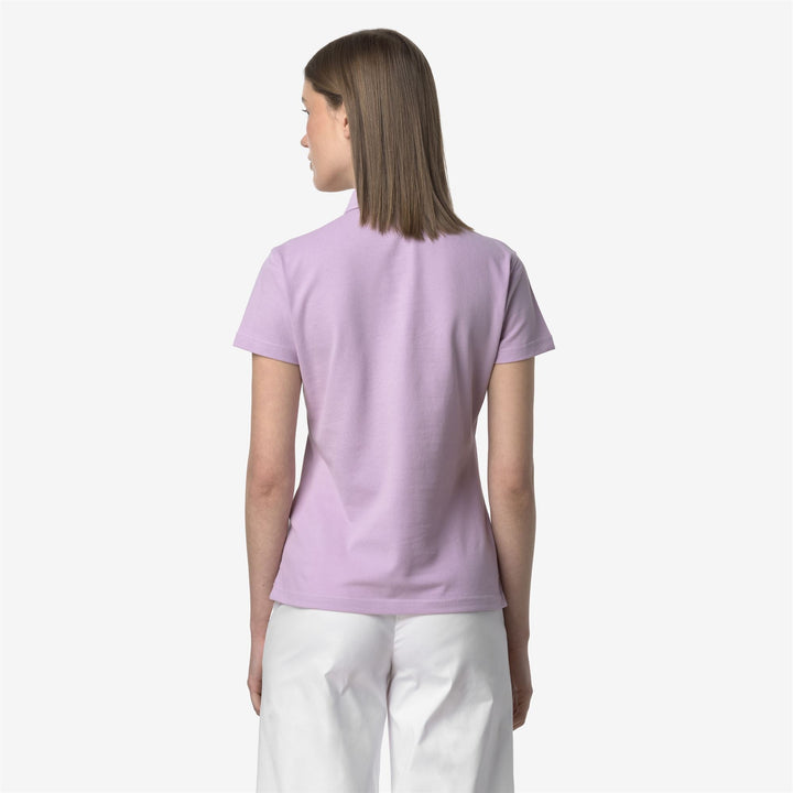 AMEDEA PIQUE - Polo Shirts - Polo - WOMAN - VIOLET LT LILAC