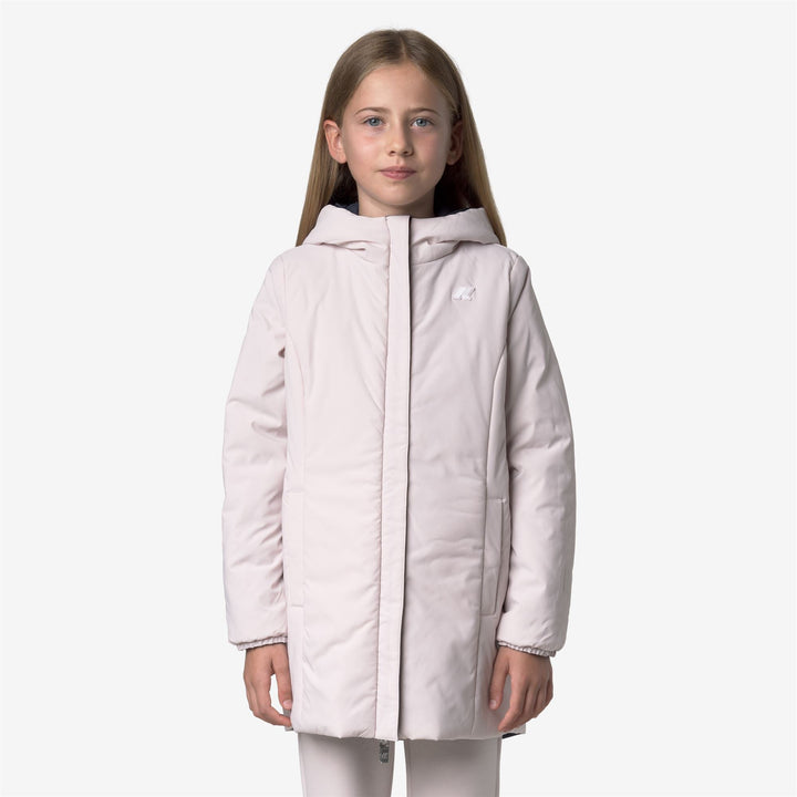 P. DENISE ST WARM REVERSIBLE - Jackets - Mid - GIRL - Blue Depth-Rose Hushed