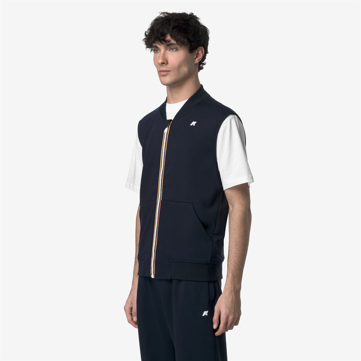 SANDOR LIGHT SPACER - Fleece - Vest - MAN - BLUE DEPTH