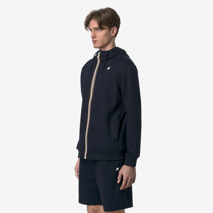 RAINER LIGHT SPACER - Fleece - Jacket - MAN - BLUE DEPTH