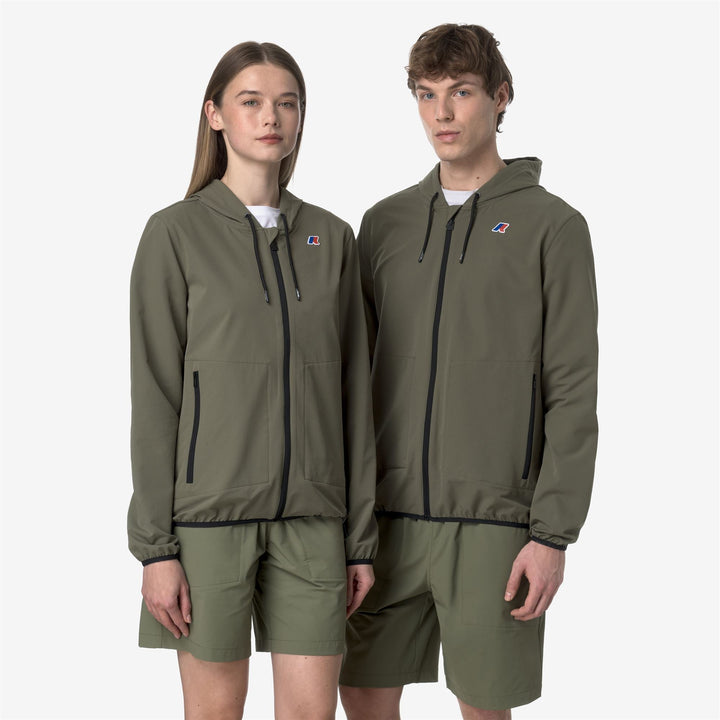JOURDAIN TRAVEL - Fleece - Jacket - UNISEX - GREEN LICHEN