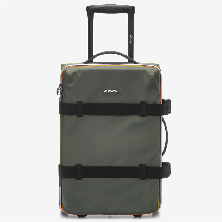 BLOSSAC S - Luggage Bags - Trolley - UNISEX - GREEN BLACKISH-BLACK PURE