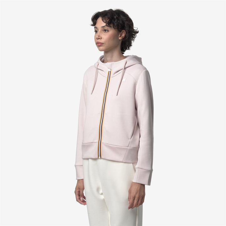 DIVINE LIGHT SPACER - Fleece - Jacket - WOMAN - Rose Hushed
