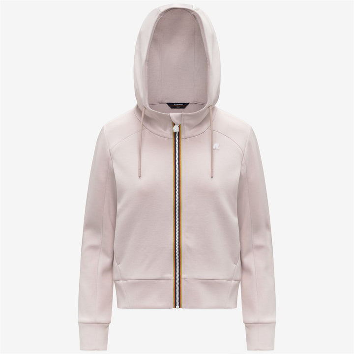 DIVINE LIGHT SPACER - Fleece - Jacket - WOMAN - Rose Hushed