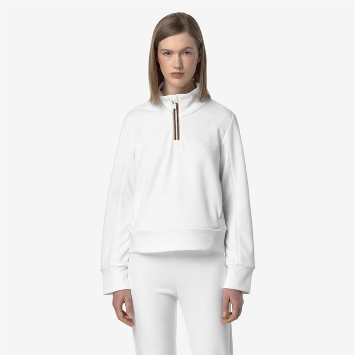 LOUEN LIGHT SPACER - Fleece - Jumper - WOMAN - WHITE