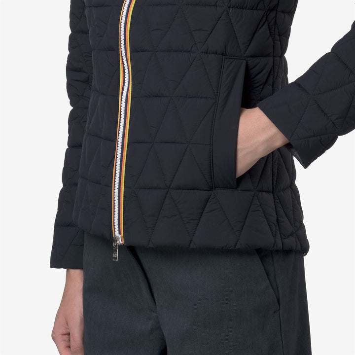 LIL DIAMOND QUILTED WARM - Jackets - Short - WOMAN - Blue Depth