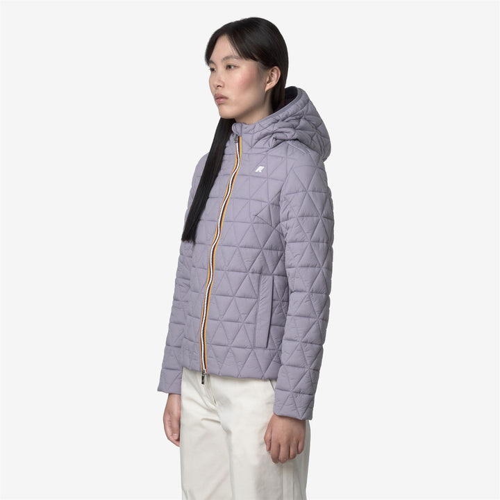 LIL DIAMOND QUILTED WARM - Jackets - Short - WOMAN - Violet Lavender