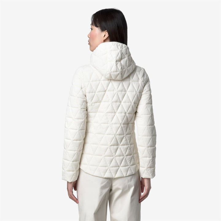 LIL DIAMOND QUILTED WARM - Jackets - Short - WOMAN - White Gardenia