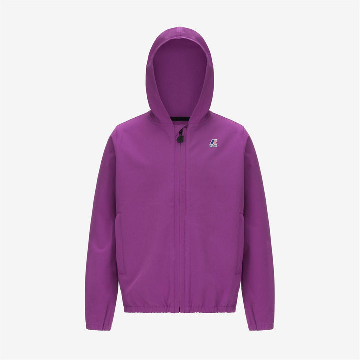 P. LE VRAI GARETH - Fleece - Jacket - KID UNISEX - VIOLET