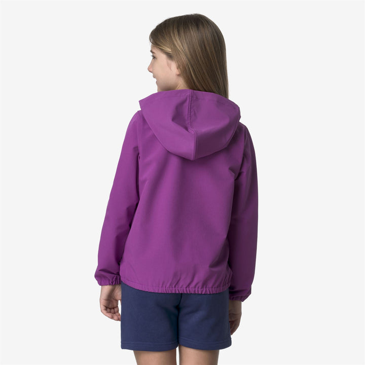 P. LE VRAI GARETH - Fleece - Jacket - KID UNISEX - VIOLET