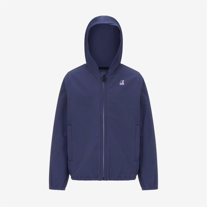 P. LE VRAI GARETH - Fleece - Jacket - KID UNISEX - BLUE DEEP COBALT