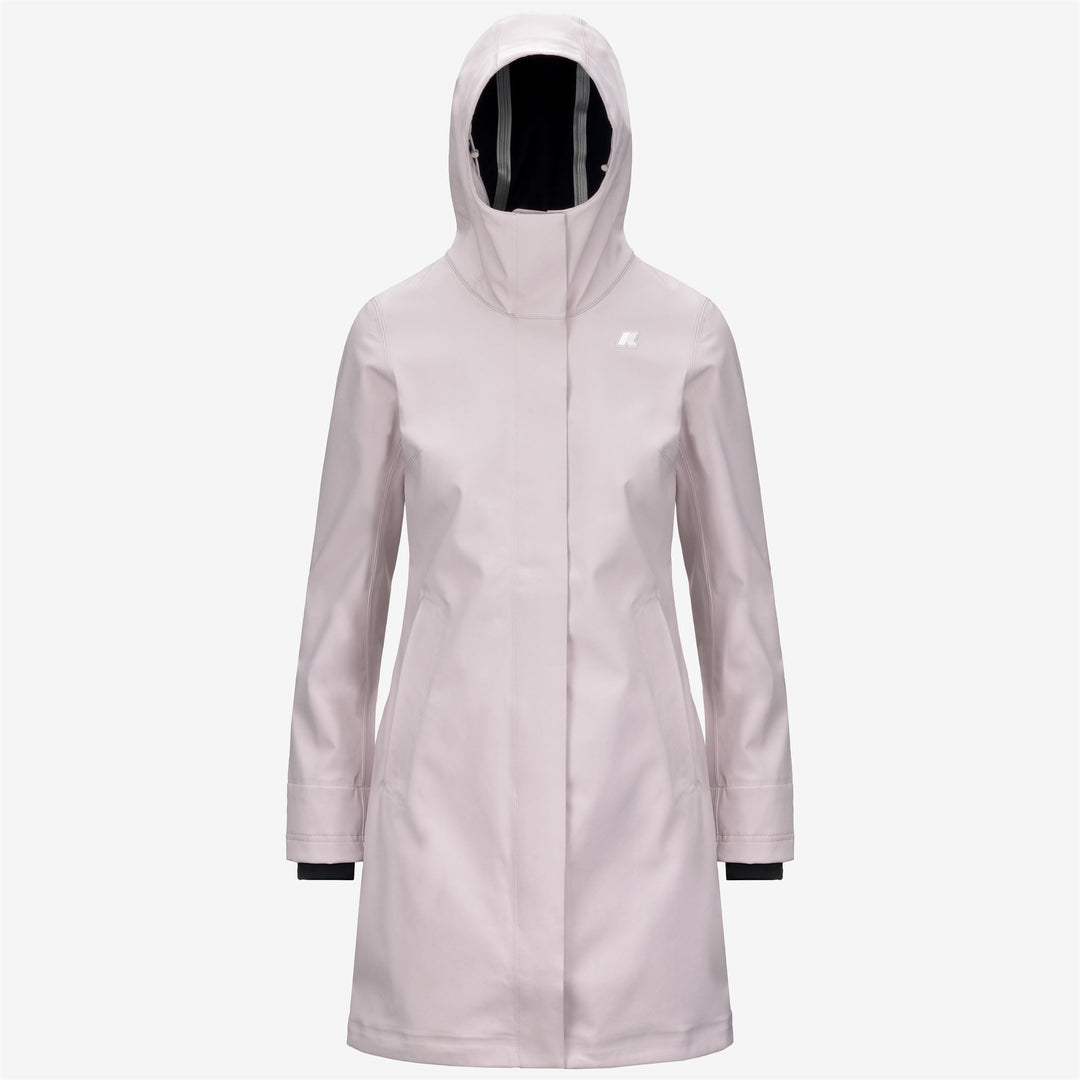 STEPHY BONDED - Jackets - 3/4 LENGTH - WOMAN - Rose Hushed-Blue Depth