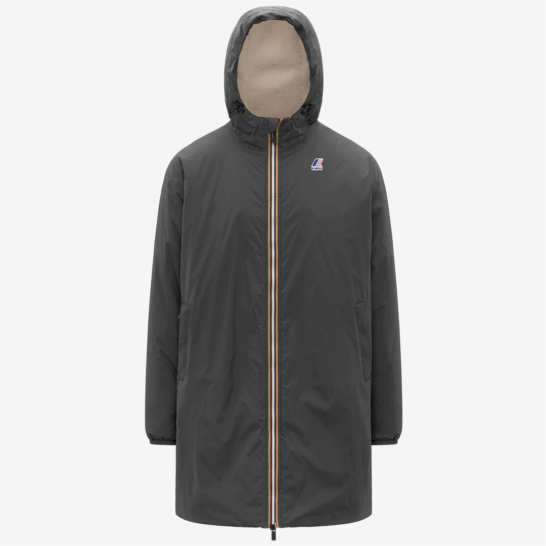 LE VRAI 4.0 EIFFEL EAST ORSETTO - Jackets - 3/4 LENGTH - UNISEX - Grey Shadow Dk