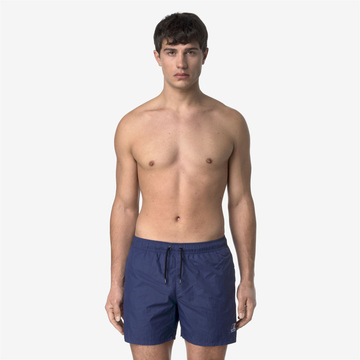 LE VRAI OLIVIER - Bathing Suits - Swimming Trunks - MAN - BLUE DEEP COBALT