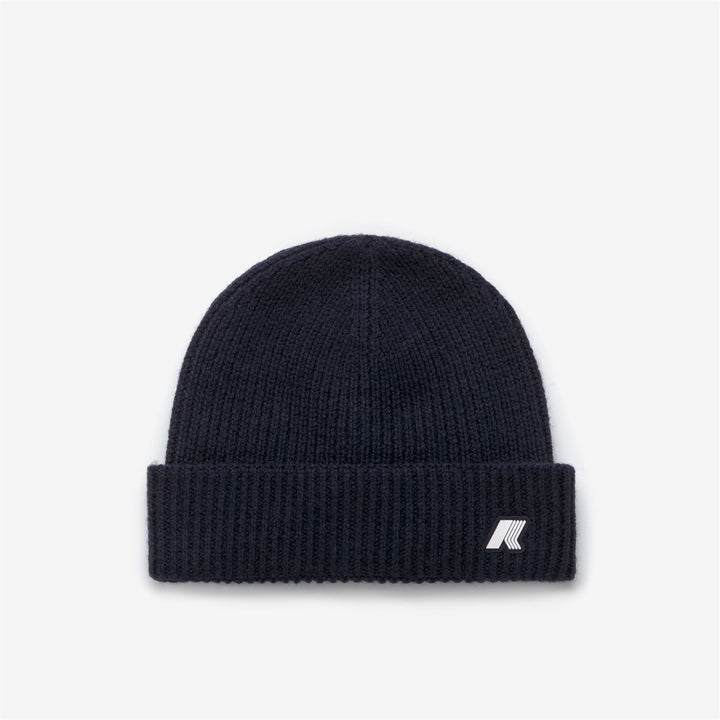 P. BRICE CARDIGAN STITCH - Headwear - Hat - KID UNISEX - Blue Depth Melange