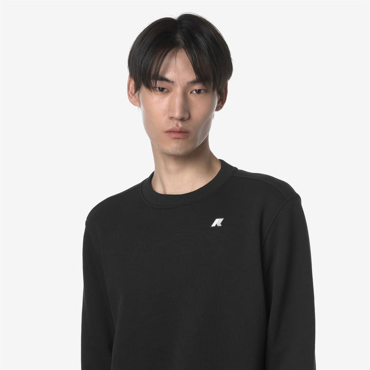 BAPTISTE FRENCH TERRY - Fleece - Jumper - MAN - BLACK PURE