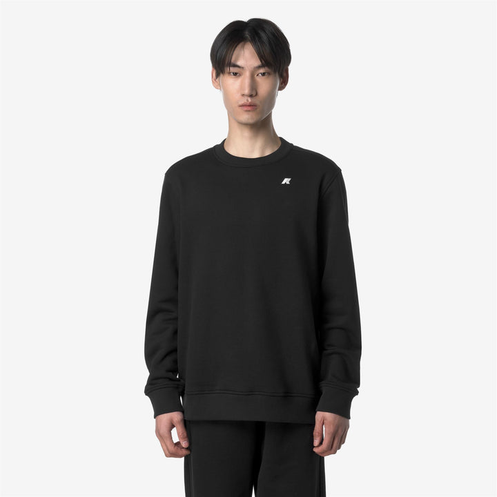 BAPTISTE FRENCH TERRY - Fleece - Jumper - MAN - BLACK PURE