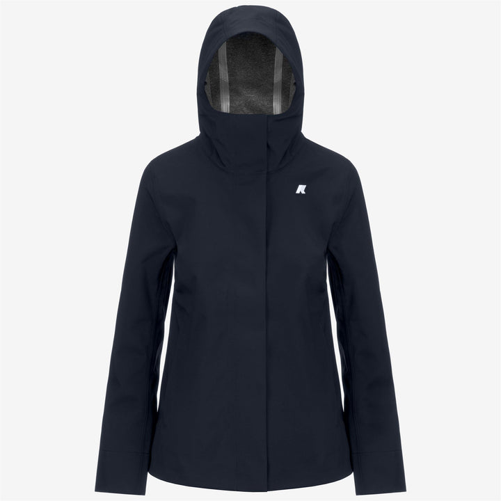 MADALINA BONDED JERSEY - Jackets - Mid - WOMAN - BLUE DEPTH