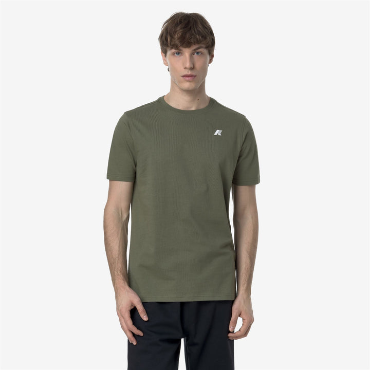 ODOM ASCII CODE JERSEY - T-ShirtsTop - T-Shirt - MAN - GREEN LICHEN