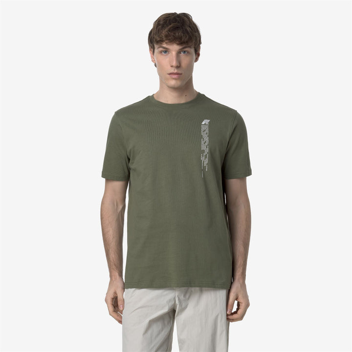 ODOM DIGITAL RAIN JERSEY - T-ShirtsTop - T-Shirt - MAN - GREEN LICHEN