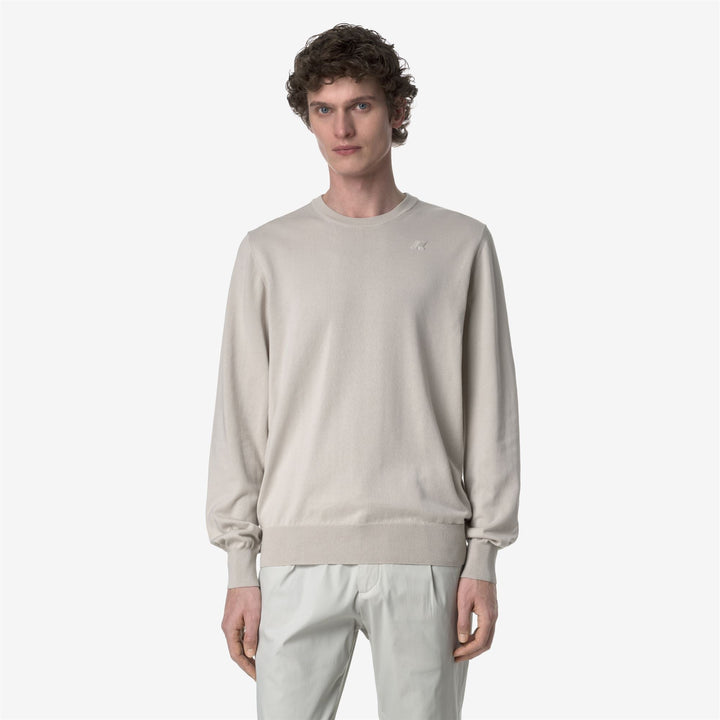 SEBASTIEN COTTON PS - Knitwear - Pull  Over - MAN - BEIGE LT