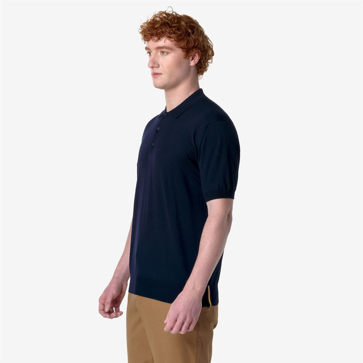 PLEYNE - Knitwear - Polo - MAN - BLUE DEPTH
