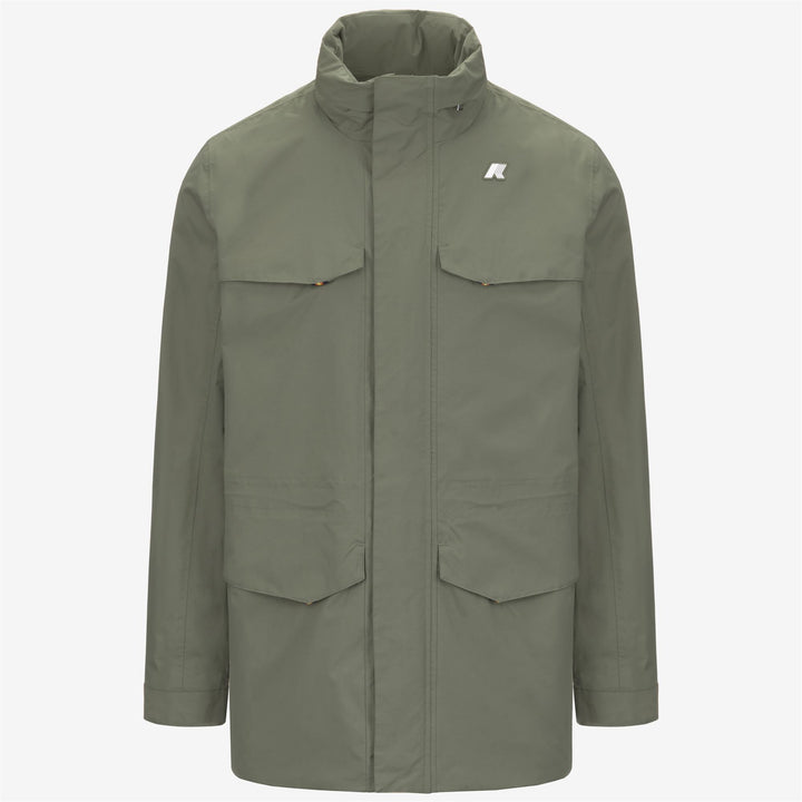 MANUEL OTTOMAN - Jackets - Mid - MAN - GREEN LICHEN