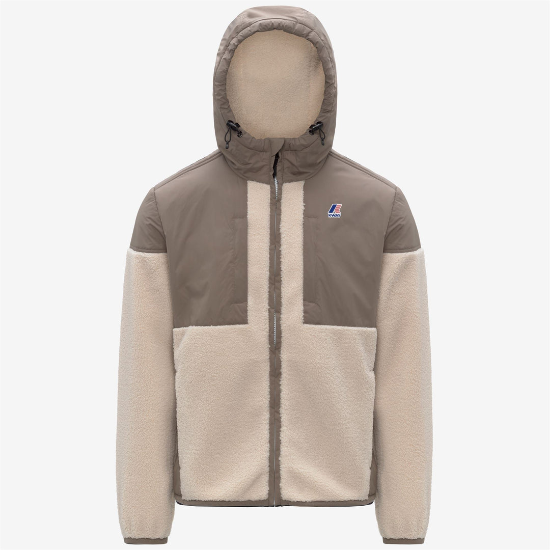 SAMSON 4.0 ORSETTO - Fleece - Hoodie Full Zip - UNISEX - Beige Taupe-Ecru