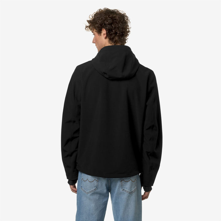 JACKO BONDED JERSEY - Jackets - Short - MAN - BLACK PURE