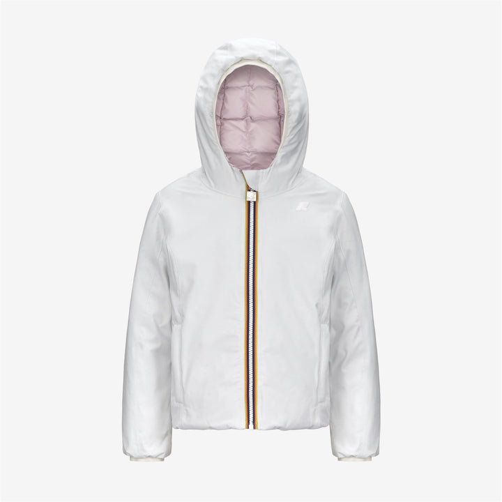 P. LILY ST THERMO REVERSIBLE - Jackets - Short - GIRL - White Gardenia-Rose Hushed