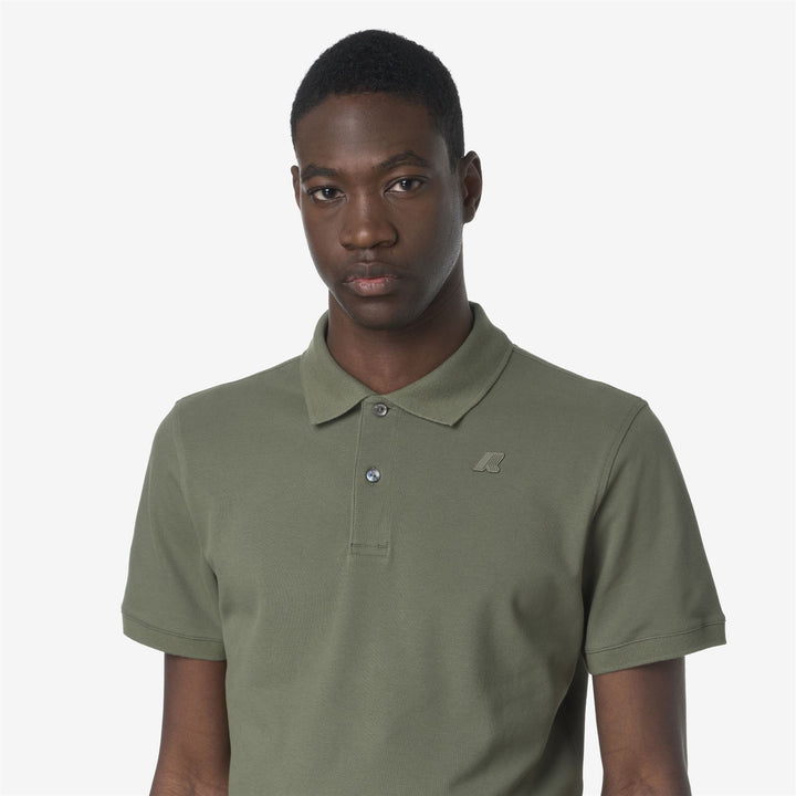 AMEDEE PIQUE - Polo Shirts - Polo - MAN - GREEN LICHEN