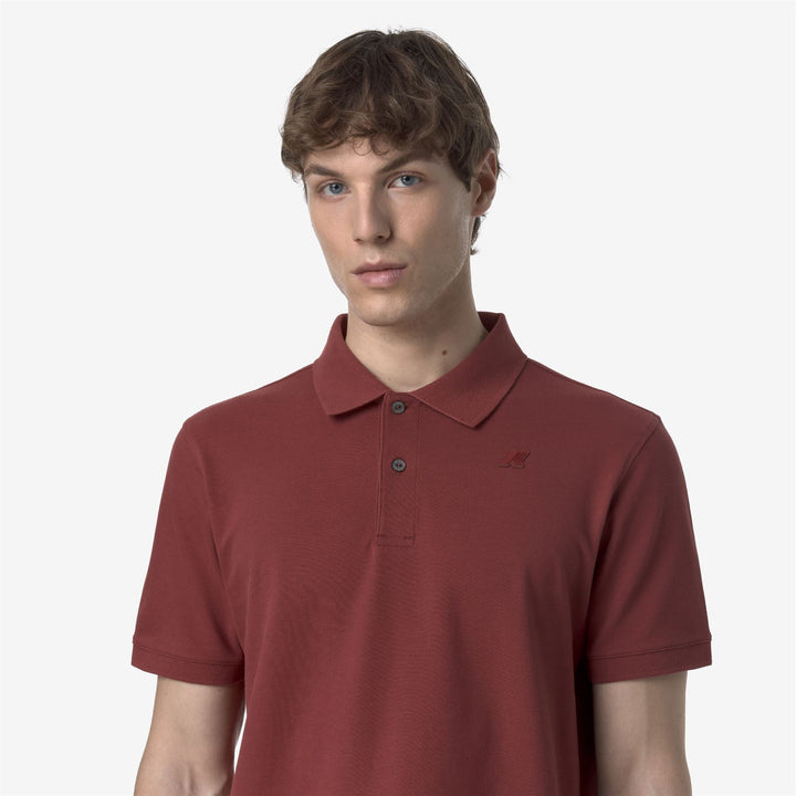 AMEDEE PIQUE - Polo Shirts - Polo - MAN - RED BROWNISH
