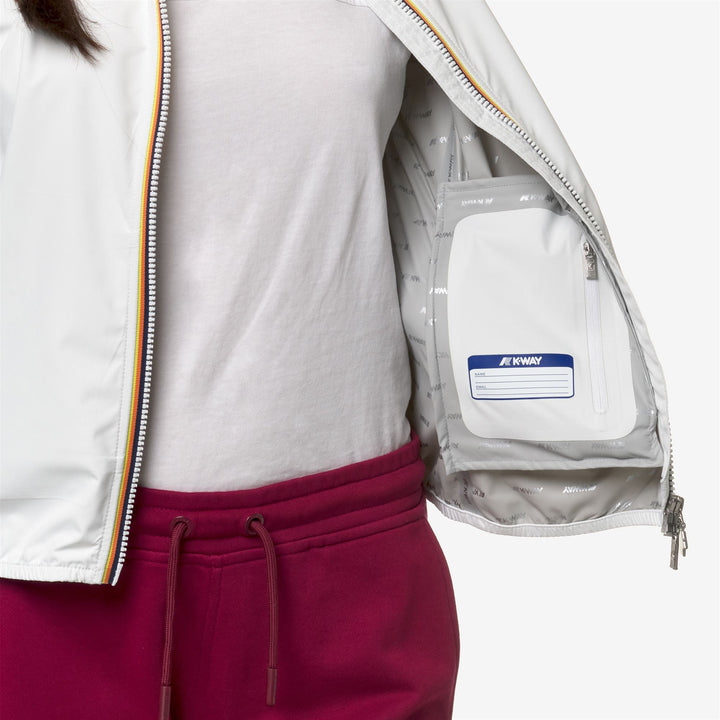 LILY STRETCH DOT - Jackets - Short - WOMAN - WHITE