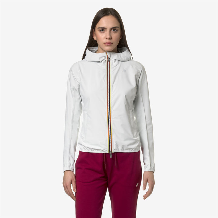 LILY STRETCH DOT - Jackets - Short - WOMAN - WHITE