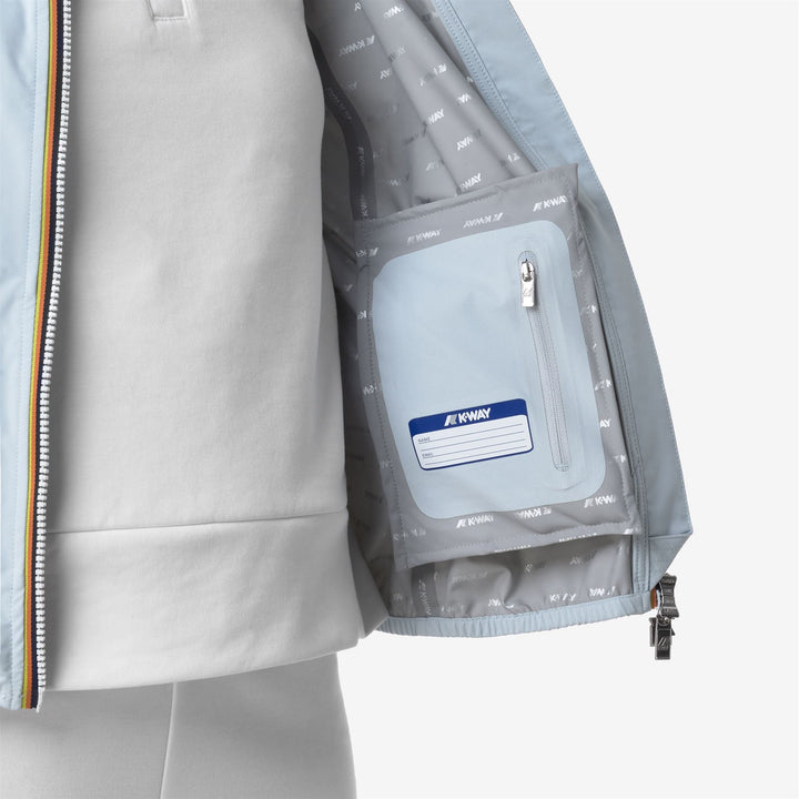 LILY STRETCH DOT - Jackets - Short - WOMAN - BLUE BABY