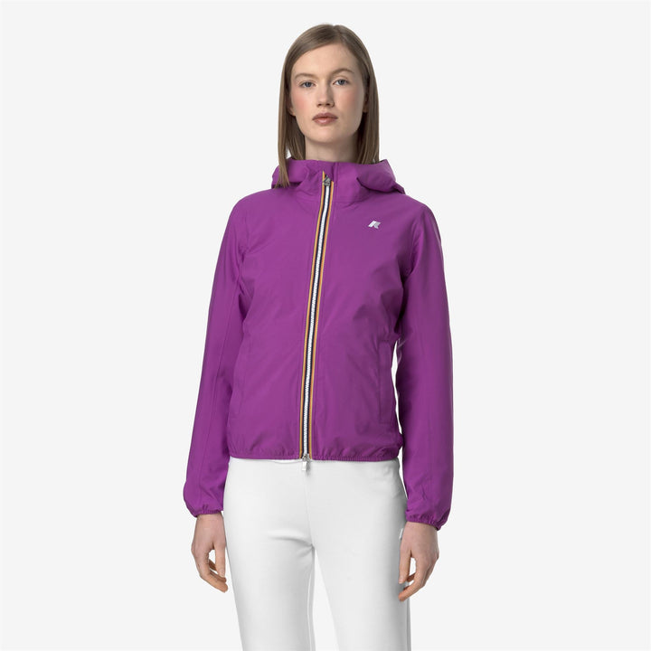 LILY STRETCH DOT - Jackets - Short - WOMAN - VIOLET