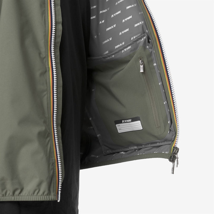 VALEN STRETCH DOT - Jackets - Vest - MAN - GREEN LICHEN