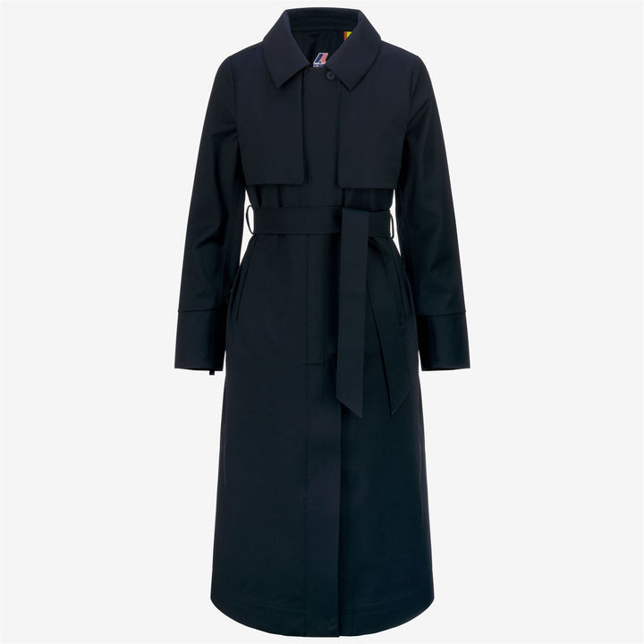 JESEL TECH WOOL BLEND - Jackets - Long - WOMAN - Blue Depth