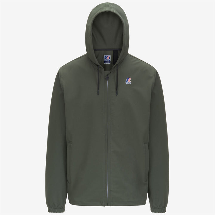 LE VRAI GARETH - Fleece - Jacket - UNISEX - GREEN BLACKISH