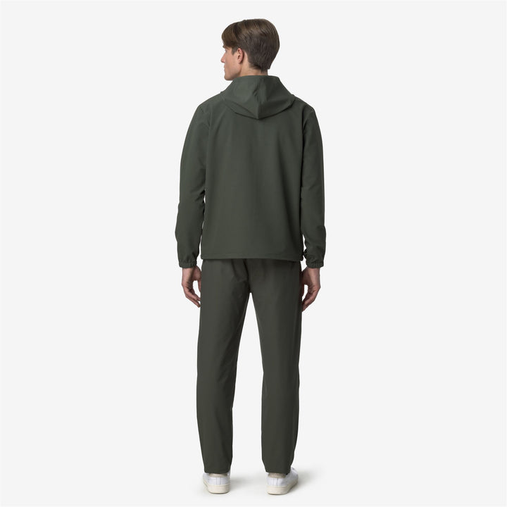 LE VRAI VIKTOR - Pants - Sport Trousers - UNISEX - GREEN BLACKISH