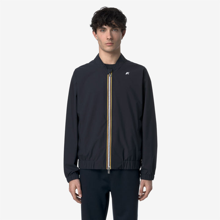 AURENE STRETCH DOT - Jackets - Short - MAN - BLUE DEPTH