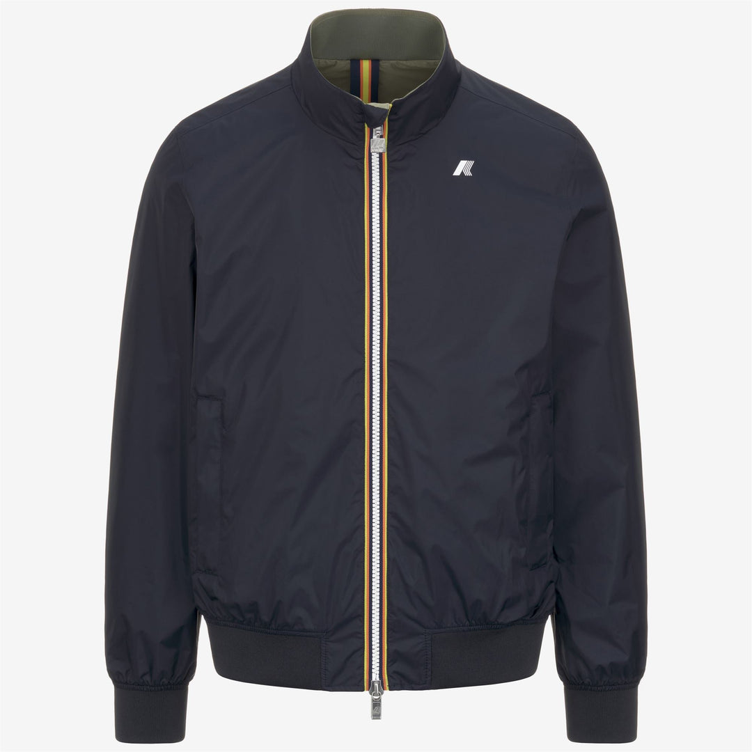 ARSENE PLUS.2 REVERSIBLE - Jackets - Short - MAN - BLUE DEPTH-GREEN LICHEN