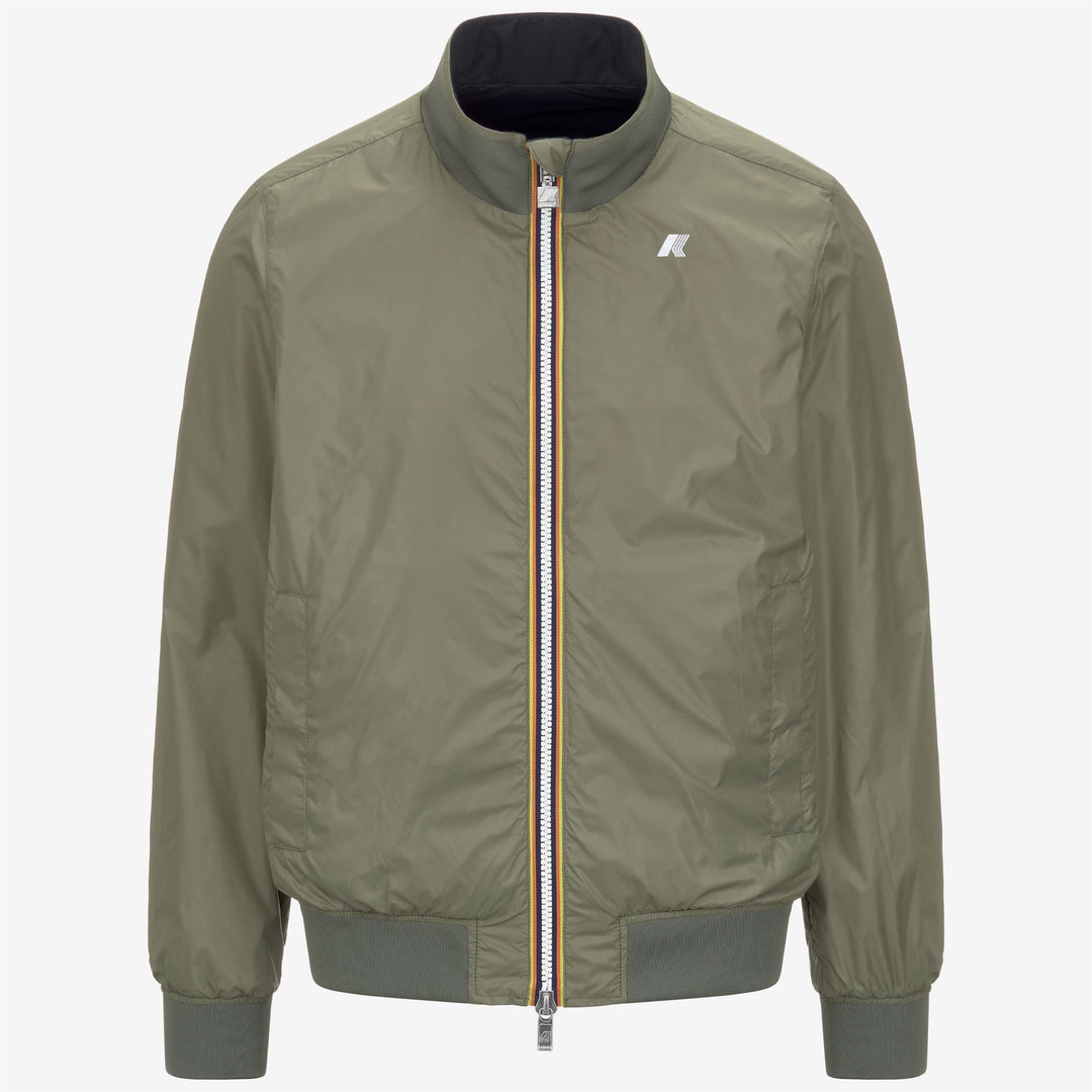 ARSENE PLUS.2 REVERSIBLE - Jackets - Short - MAN - BLUE DEPTH-GREEN LICHEN