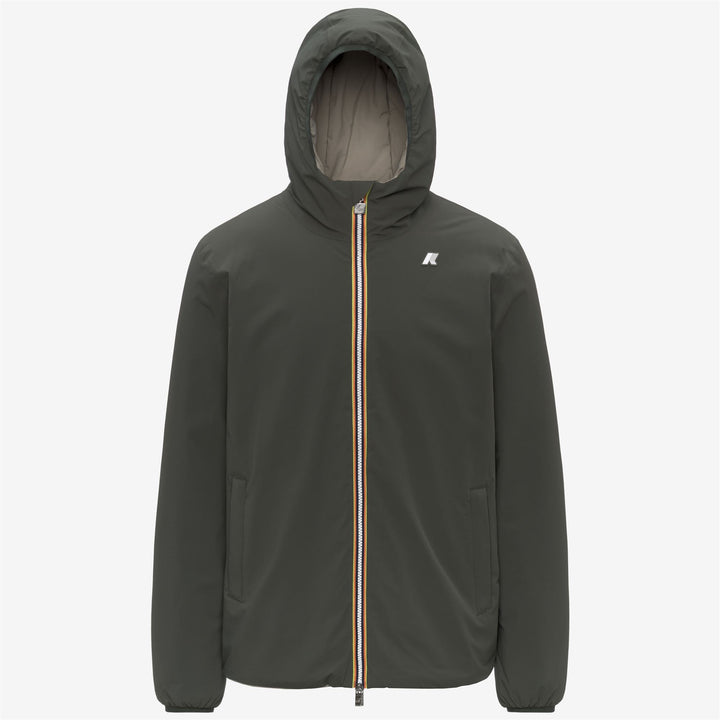 JACK ST WARM REVERSIBLE - Jackets - Short - MAN - GREEN BLACKISH-Green Oak